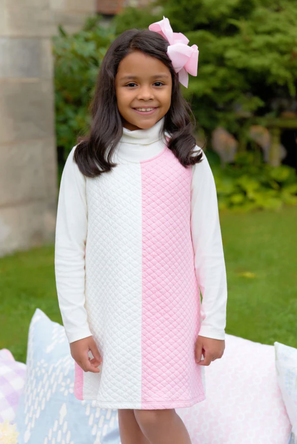 Juliet Jumper - Palmetto Pearl & Sandpearl Girl Dress Beaufort Bonnet 