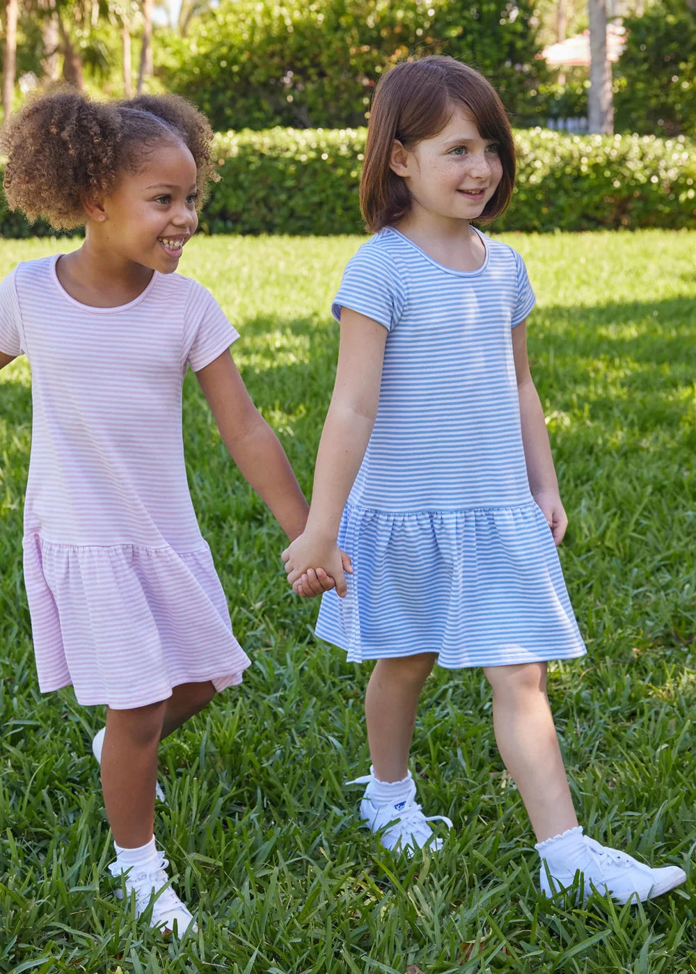 Kari Dress - Light Blue Girl Dress Little English 