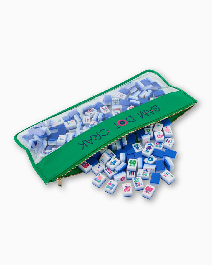 Kelly Green Bam Dot Crak Bag Game Oh My Mahjong 
