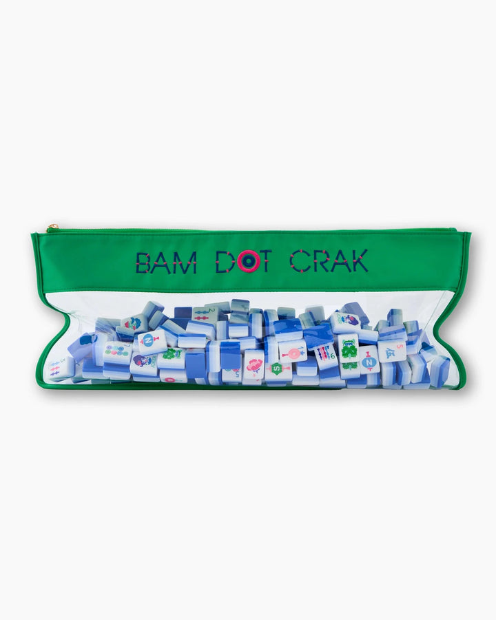 Kelly Green Bam Dot Crak Bag Game Oh My Mahjong 
