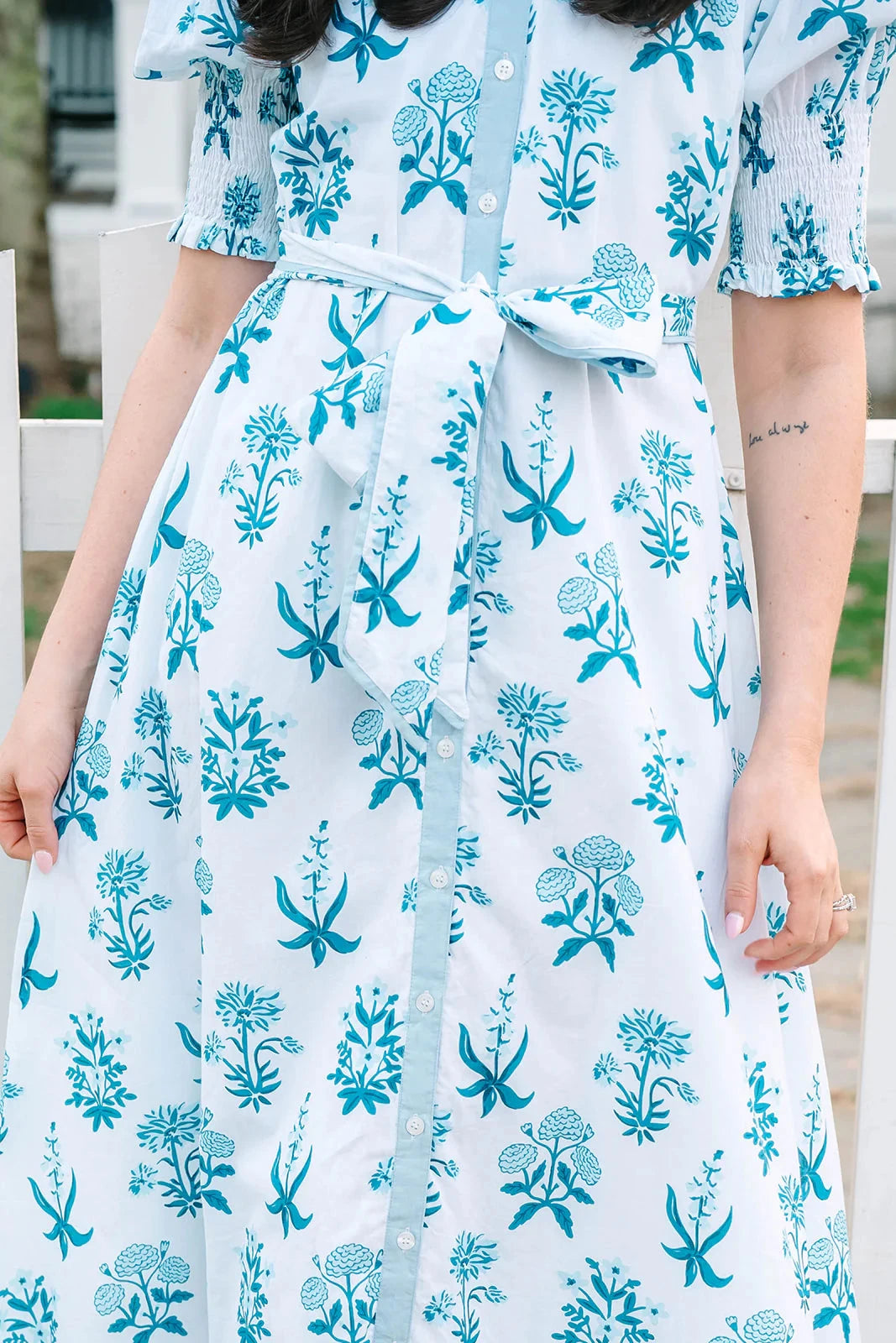 Kiawah - Indigo Meadow Womens Dress Victoria Dunn 