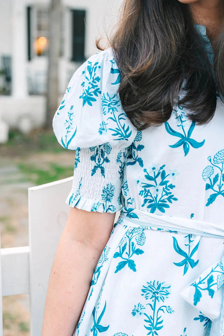 Kiawah - Indigo Meadow Womens Dress Victoria Dunn 