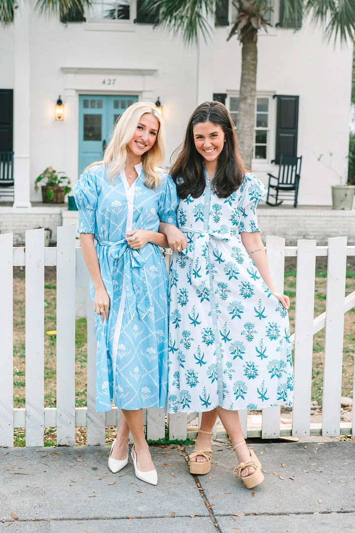 Kiawah - Indigo Meadow Womens Dress Victoria Dunn 
