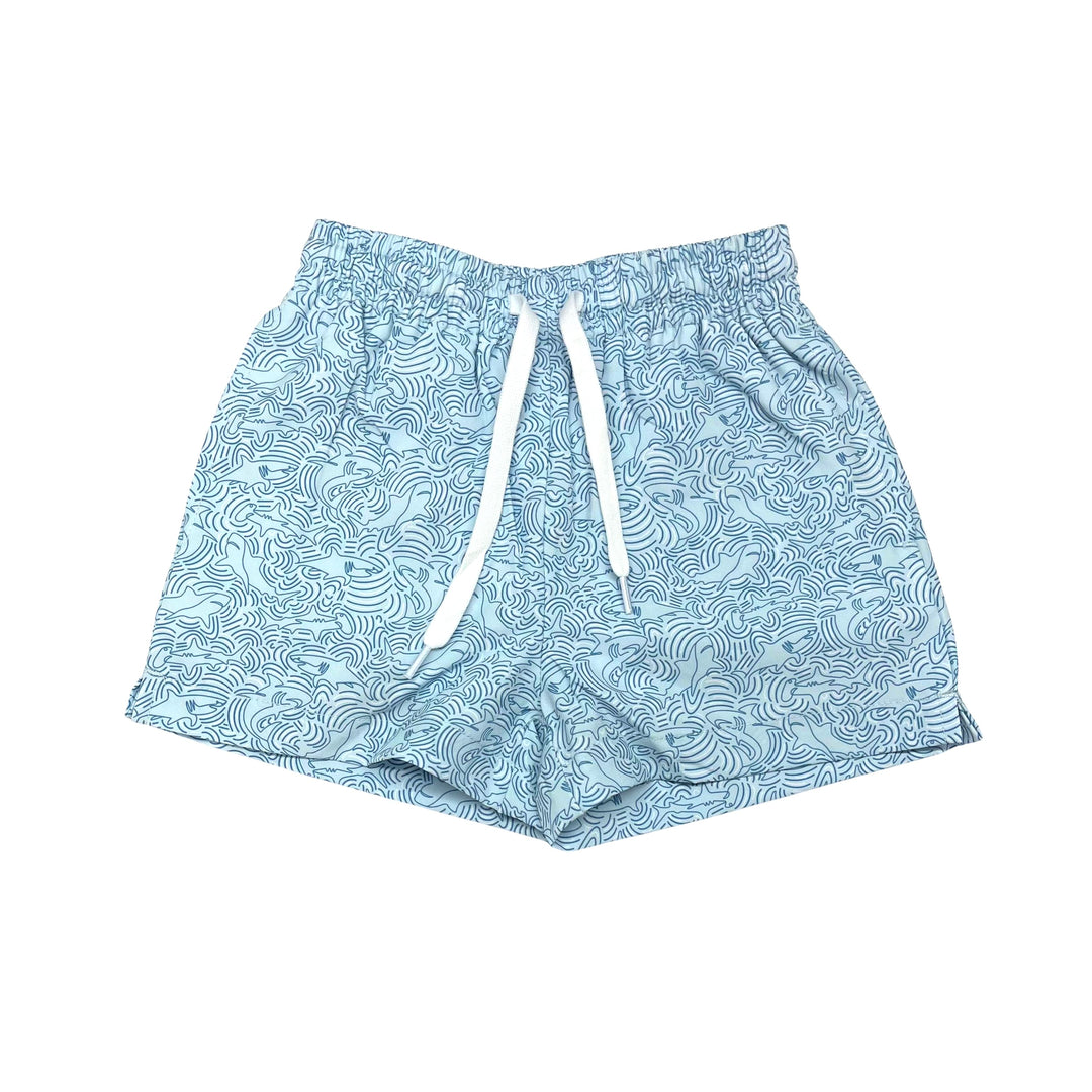 Kids Active Shorts - Fins Up Boy Shorts Meripex 