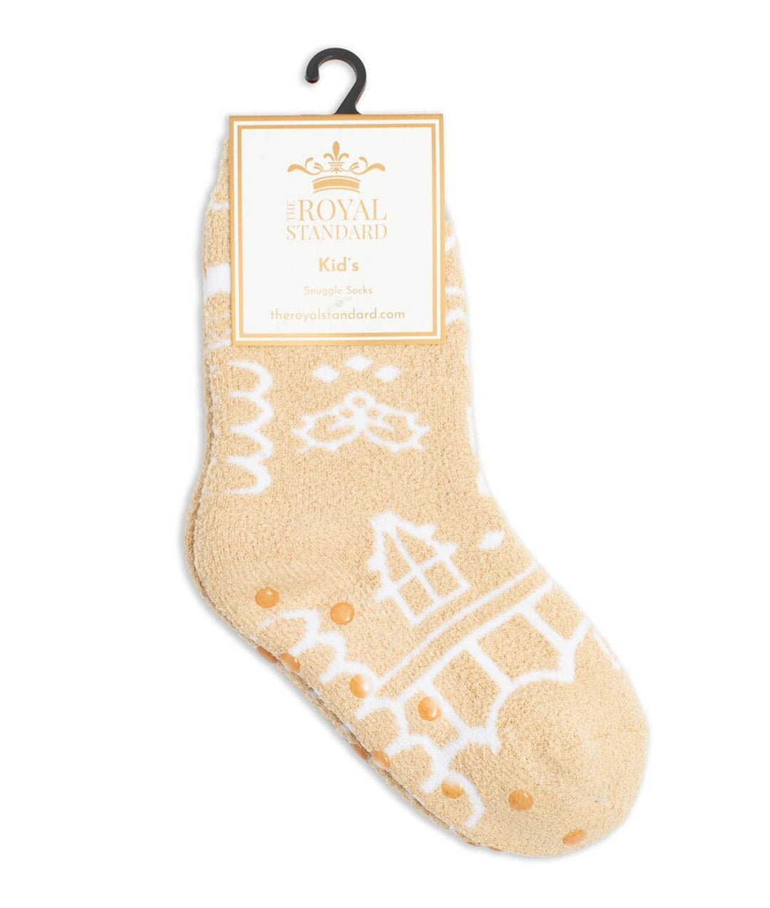 Kid's Gingerbread House Snuggle Socks Kid's Socks The Royal Standard 