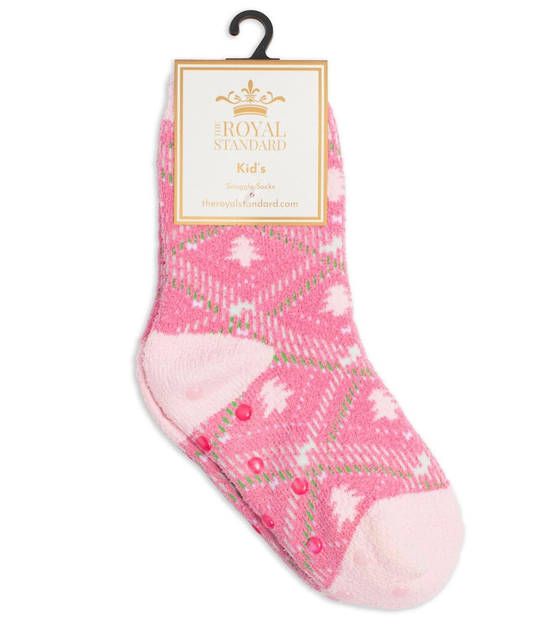 Kid's Layton Tree Plaid Snuggle Socks Kid's Socks The Royal Standard 