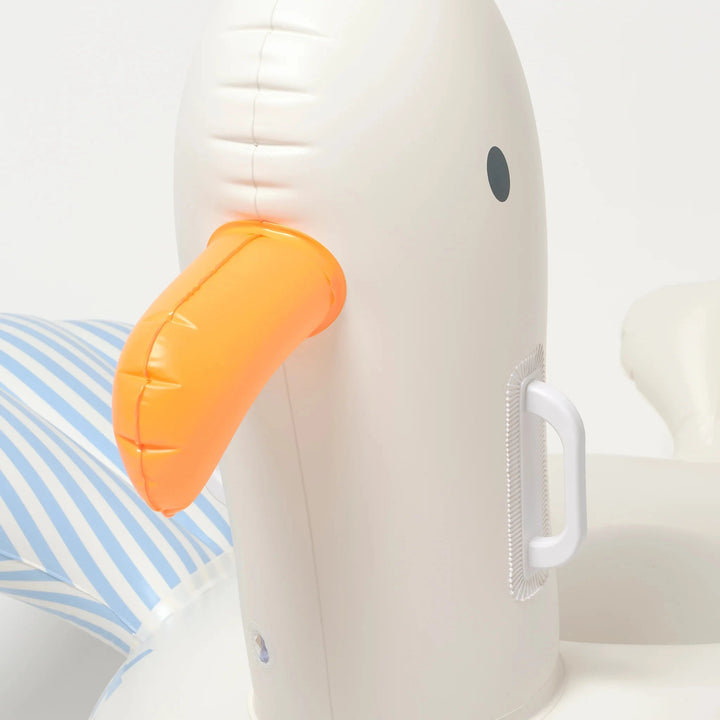 Kids Pool Float - Sid the Seagull Blue Stripe Pool Toys Sunny Life 