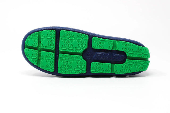 Kids Prodigy Driver Navy/Green Floafers Children Shoes Floafers 