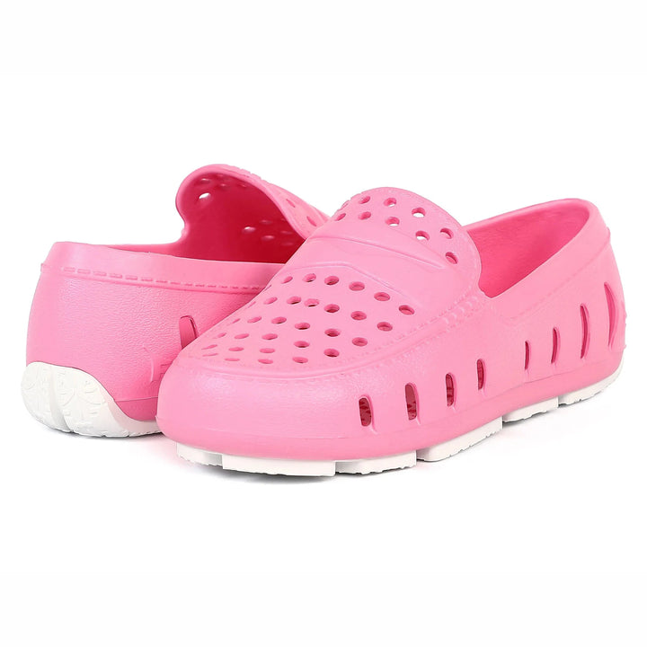 Kids Prodigy Driver Pink/White Children Shoes Floafers 