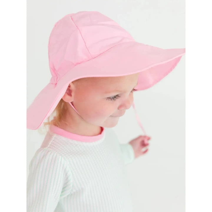Kids Sun Protective Hat - Pink Child Sun Hat Rufflebutts 
