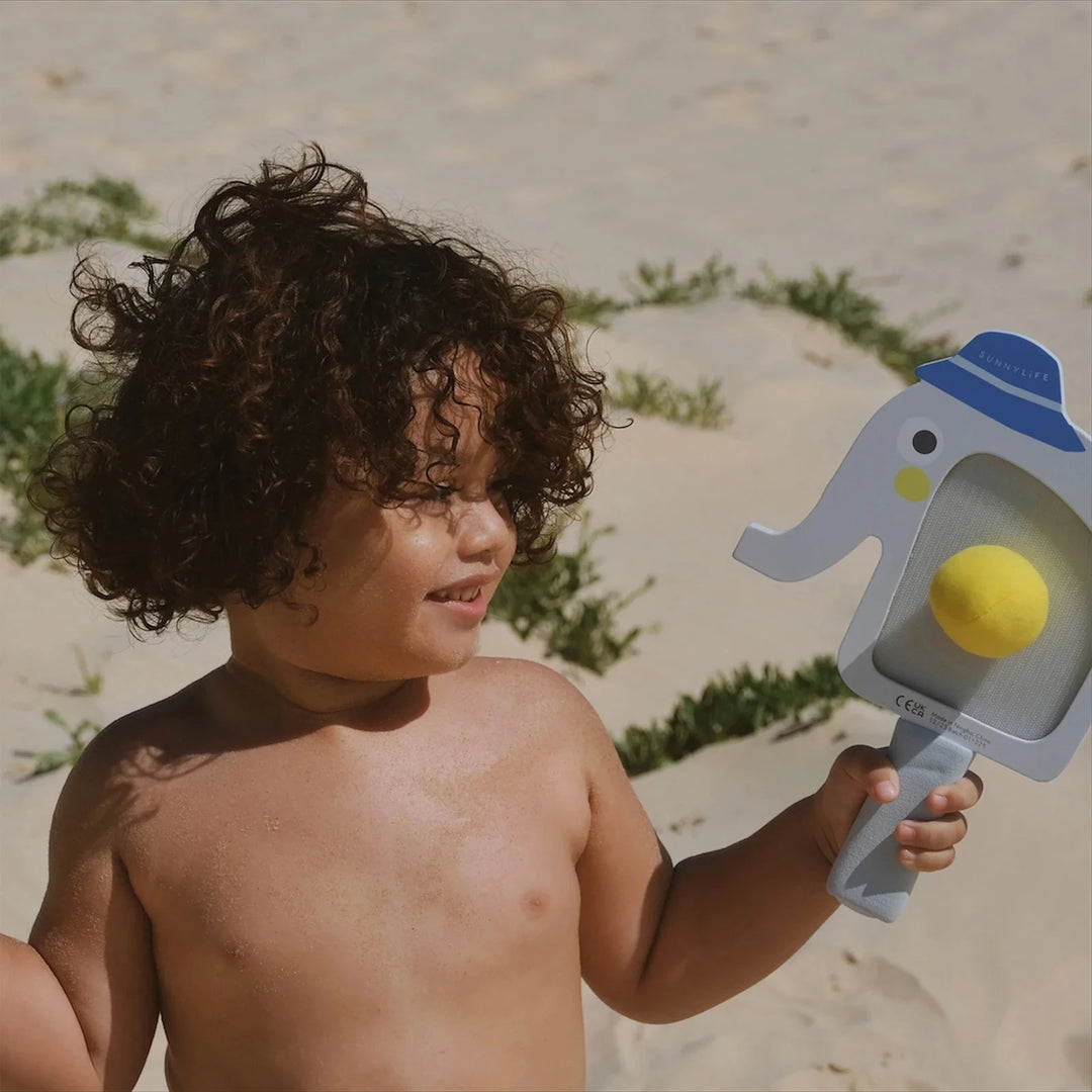 Kids Velcro Beach Bats - Eli the Elephant Pool Toys Sunny Life 