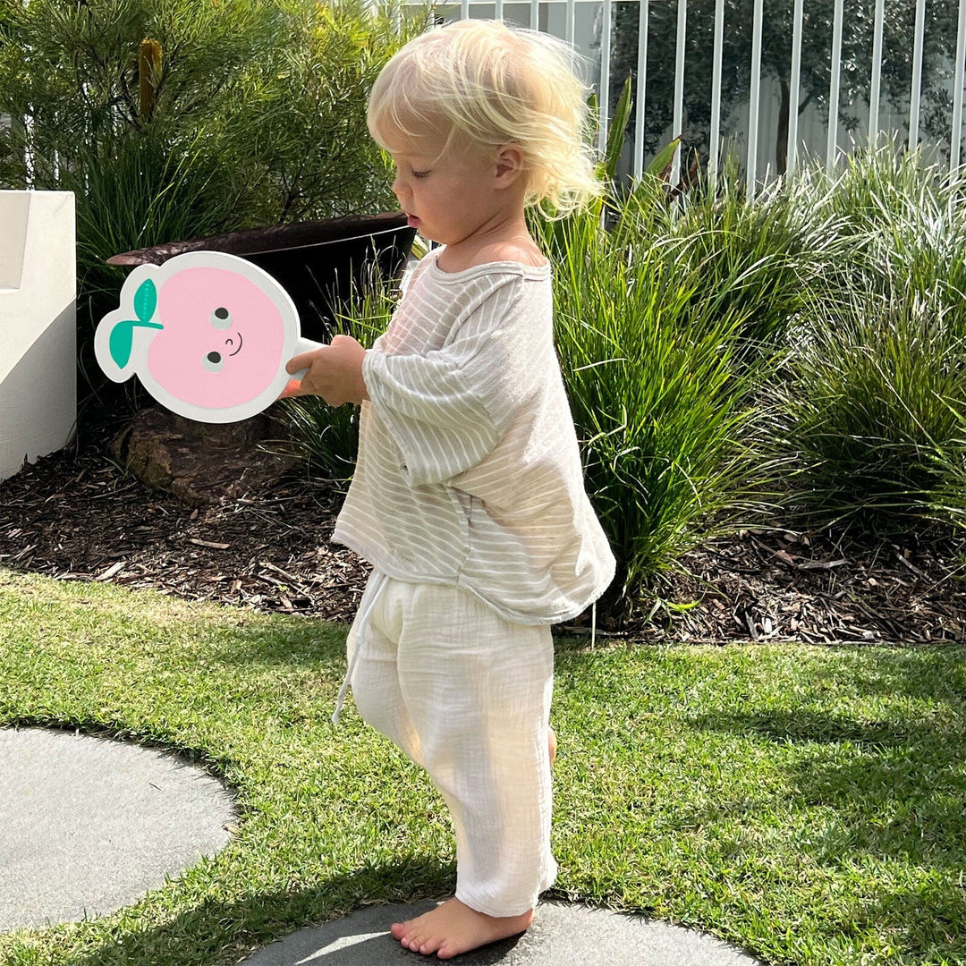 Kids Velcro Beach Bats - Poppy the Peach Pool Toys Sunny Life 
