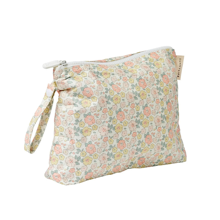 Kids Wet Bag - Into the Garden Ditsy Floral Cosmetic/Accessories Bags Sunny Life 