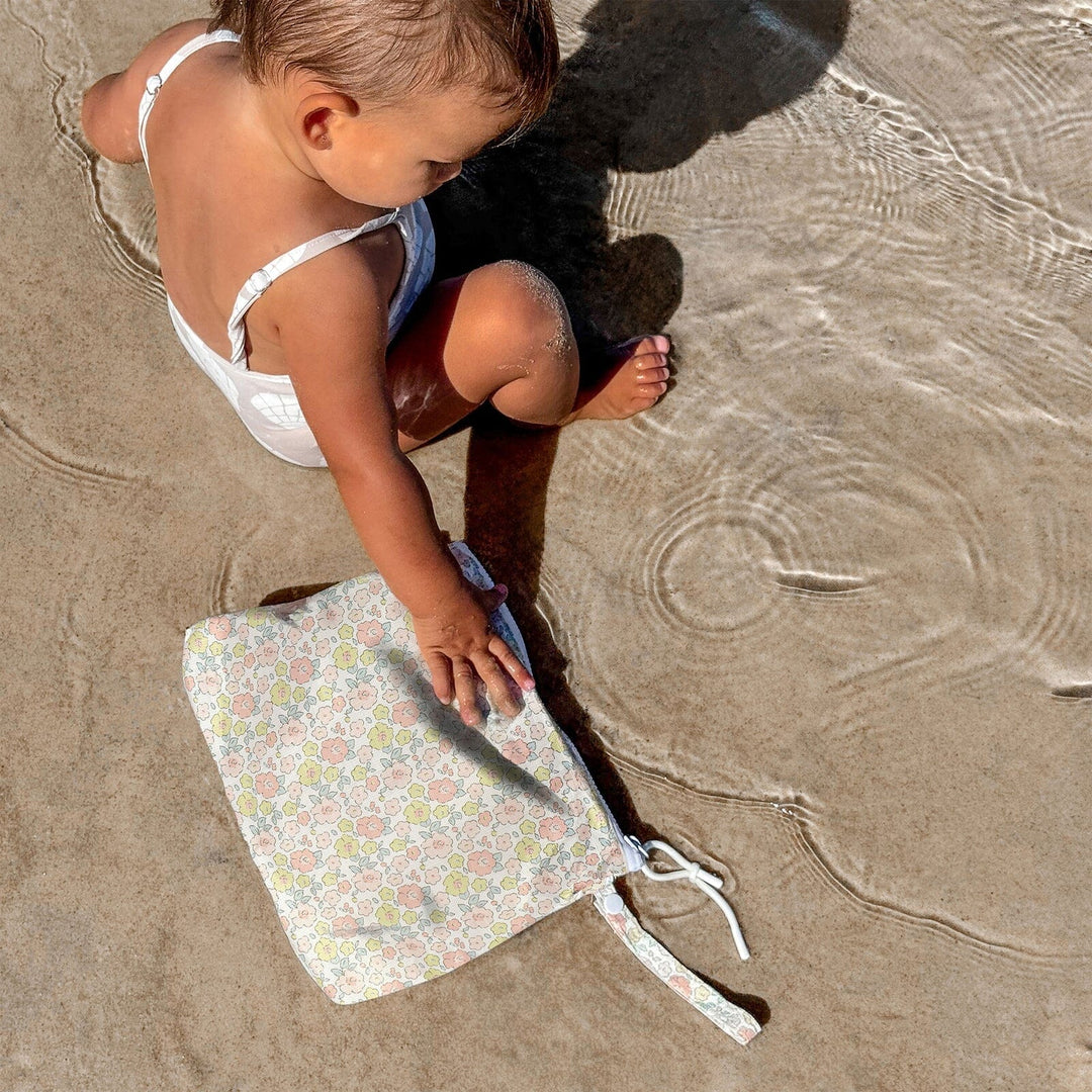 Kids Wet Bag - Into the Garden Ditsy Floral Cosmetic/Accessories Bags Sunny Life 