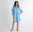Kimberly Dress - Blue Womens Dress Caryn Lawn 