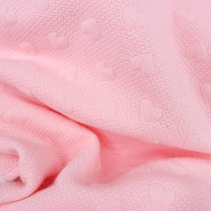 Knit Baby Blanket - Pink Baby Blanket GooseWaddle 
