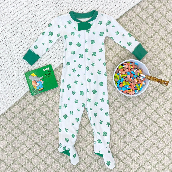Knox's Night Night - Chatham Crescent Clover Boy Pajamas Beaufort Bonnet 