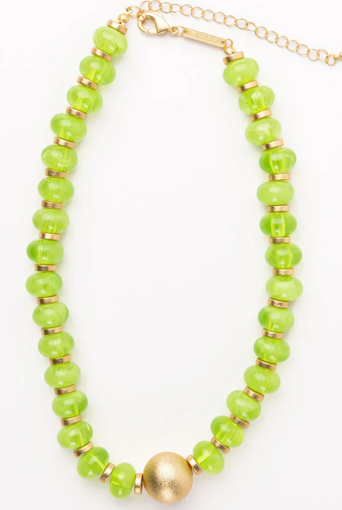 Kylie Necklace Womens Necklace Michelle McDowell Lime 