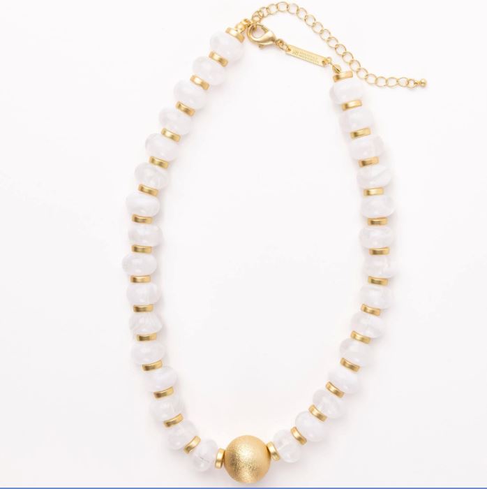 Kylie Necklace Womens Necklace Michelle McDowell White 