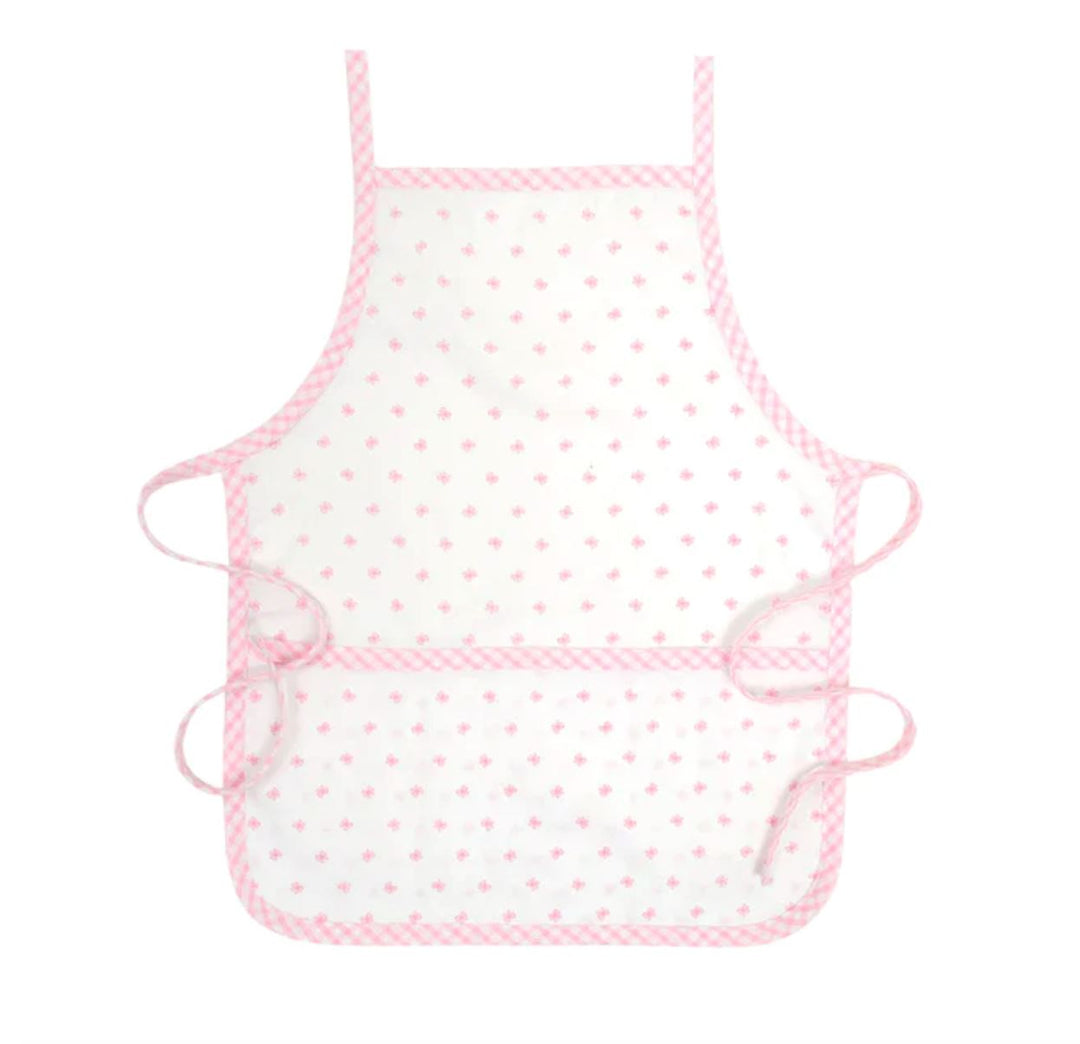 Laminated Smock Smock 3 Marthas Pink Bow 