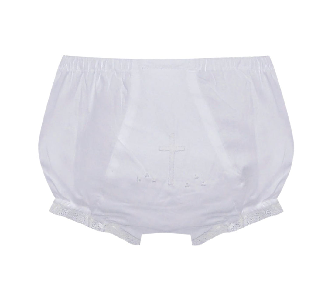 Landon Diaper Cover - White Cross Boy Diaper Set Remember Nguyen - Baby Sen 
