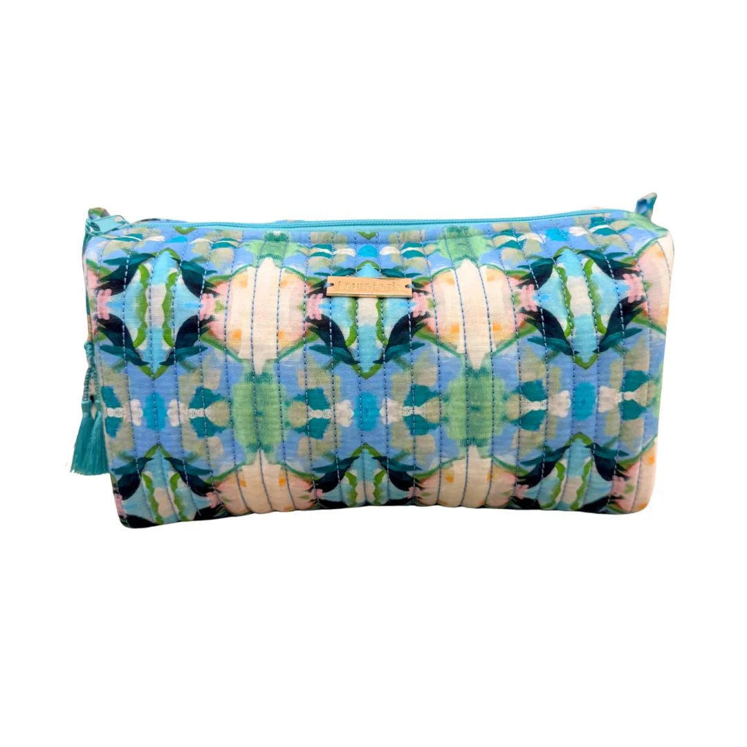 Large Cosmetic Bag - Island House Cosmetic/Accessories Bags Laura Park Design 