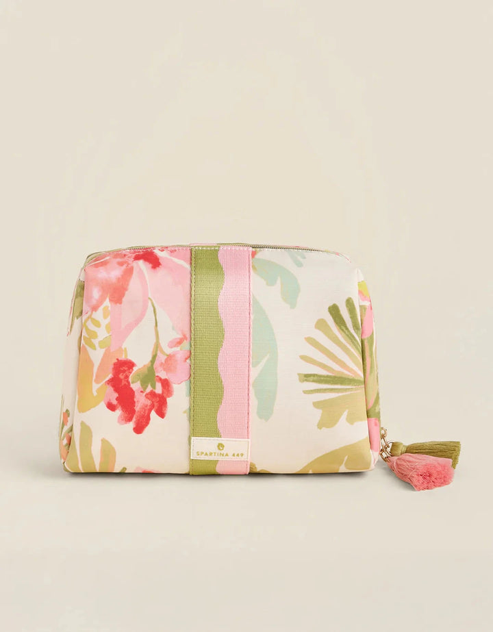 Large Cosmetic Pouch - Castillo Tropical Cosmetic/Accessories Bags Spartina 