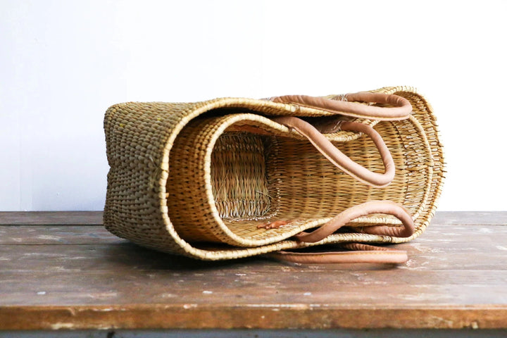 Large Keystone Tote Straw Bag Medina Mercantile 