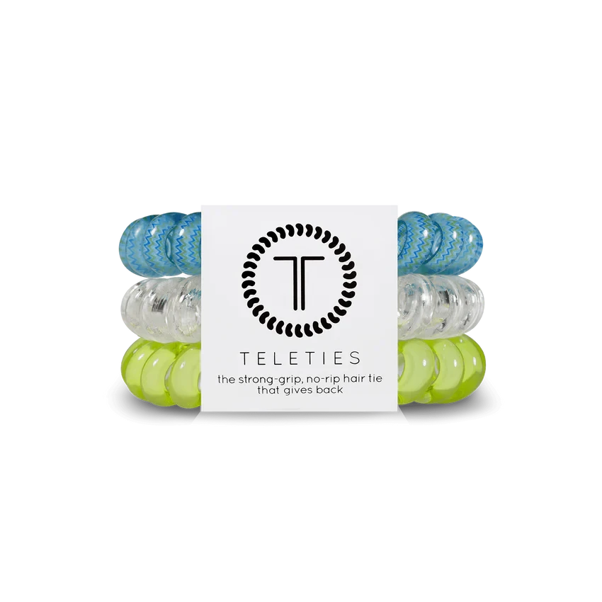 Large Teleties Womens Hair Accessory Teleties Ocean Villa 