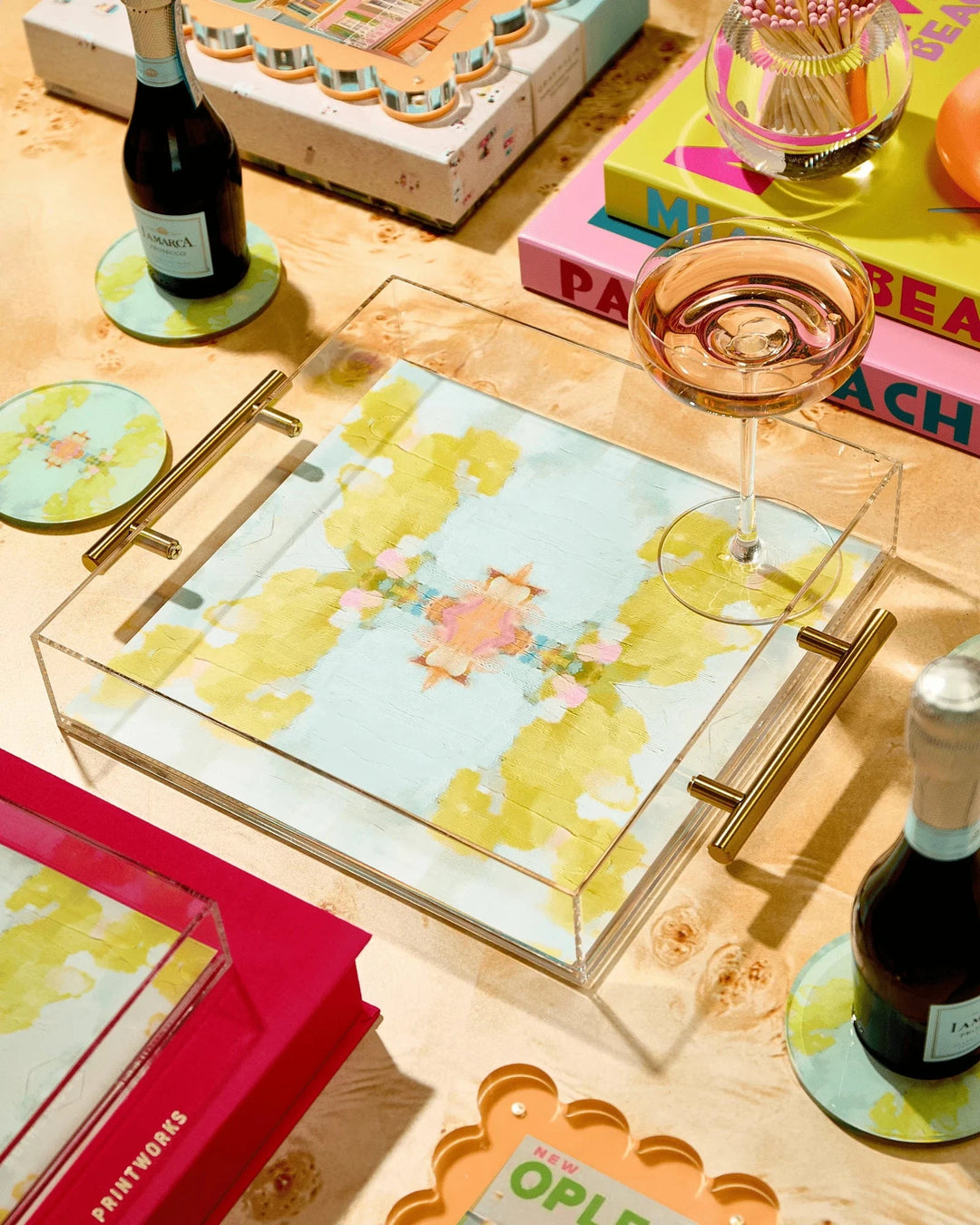 Large Tray - Laura Park x Tart - Daylight's Kiss Decorative Tray Tart By Taylor 