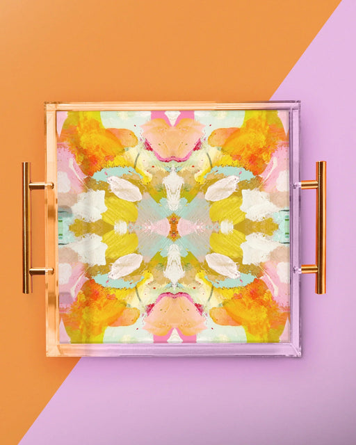 Large Tray - Laura Park x Tart - Marigold Decorative Tray Tart By Taylor 