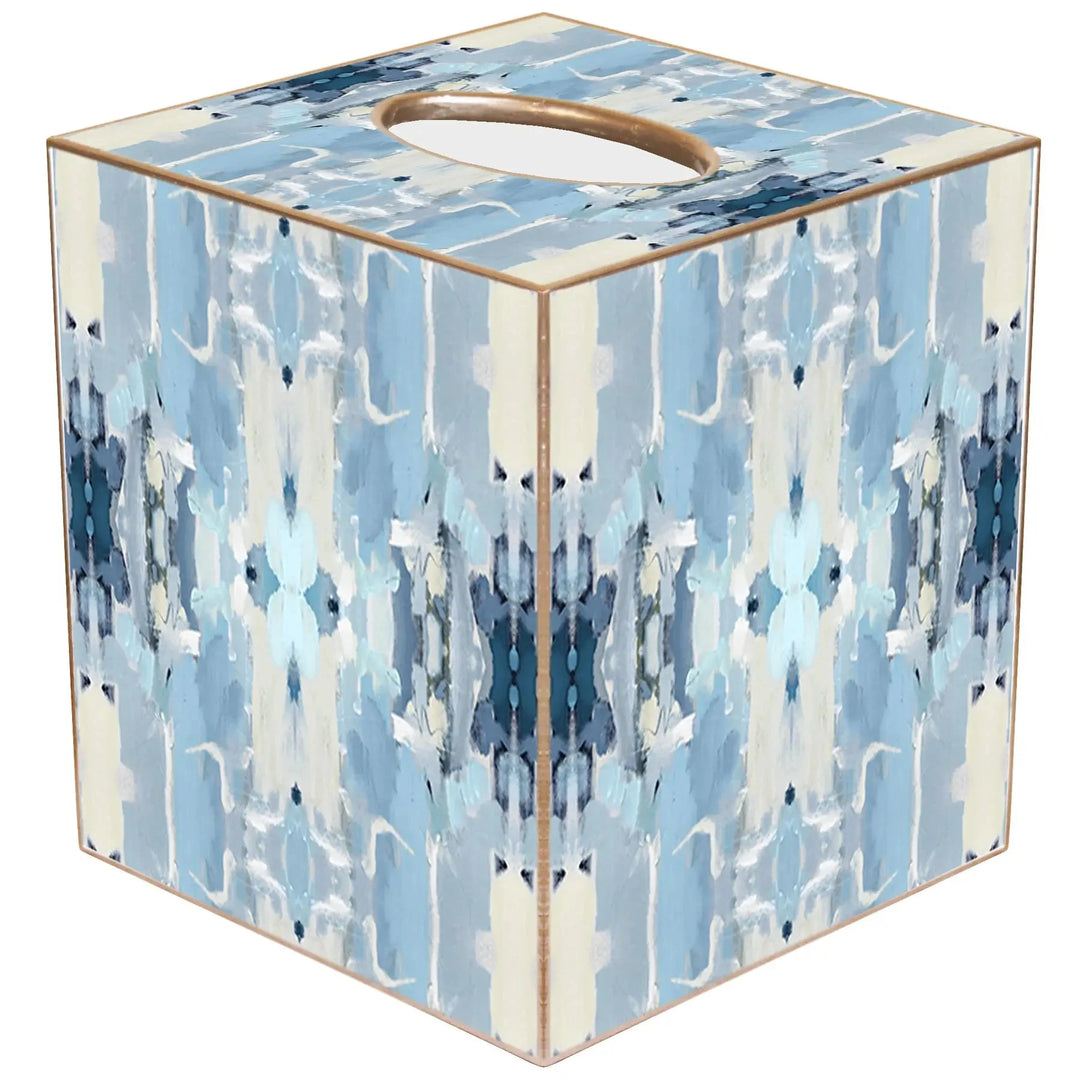 Laura Park Art Tissue Box Cover - Ocean Breeze Tissue Box Covers Marye Kelley 