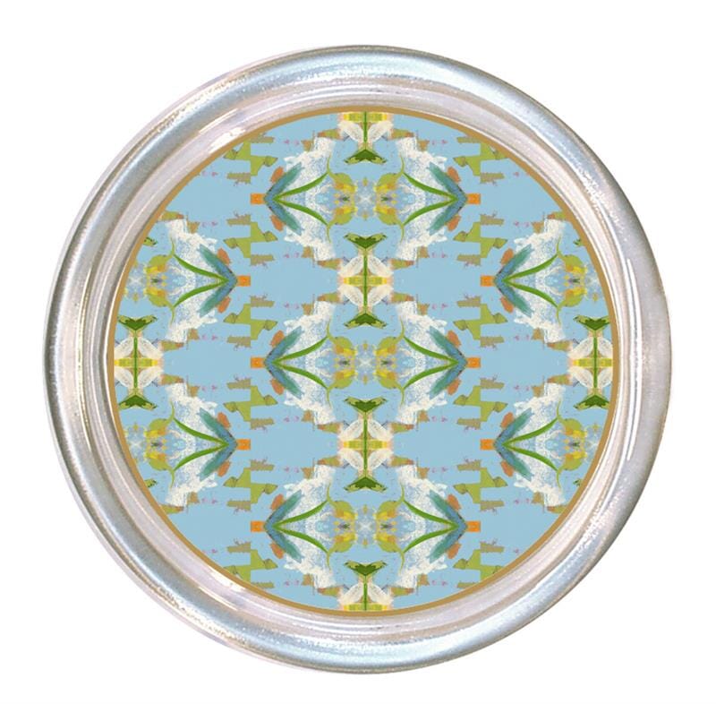 Laura Park Coaster - English Garden Blue Coasters Marye Kelley 