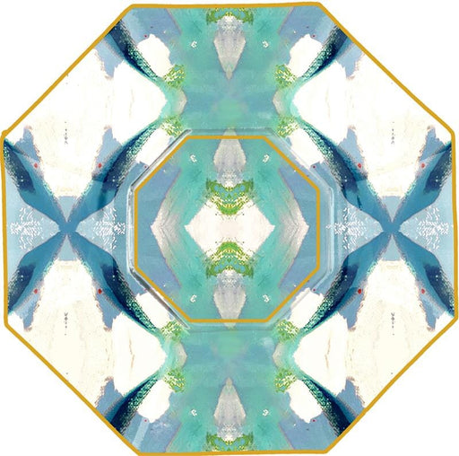 Laura Park Trinket Tray - Jasmine Blue Decorative Plate Marye Kelley 