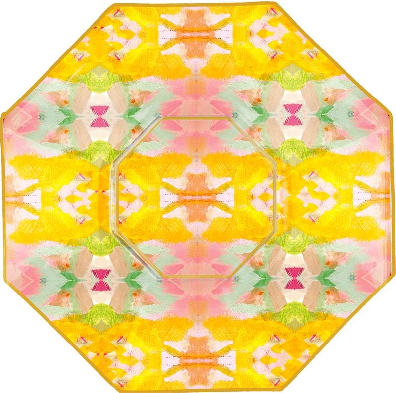 Laura Park Trinket Tray - Mellow Yellow Decorative Plate Marye Kelley 