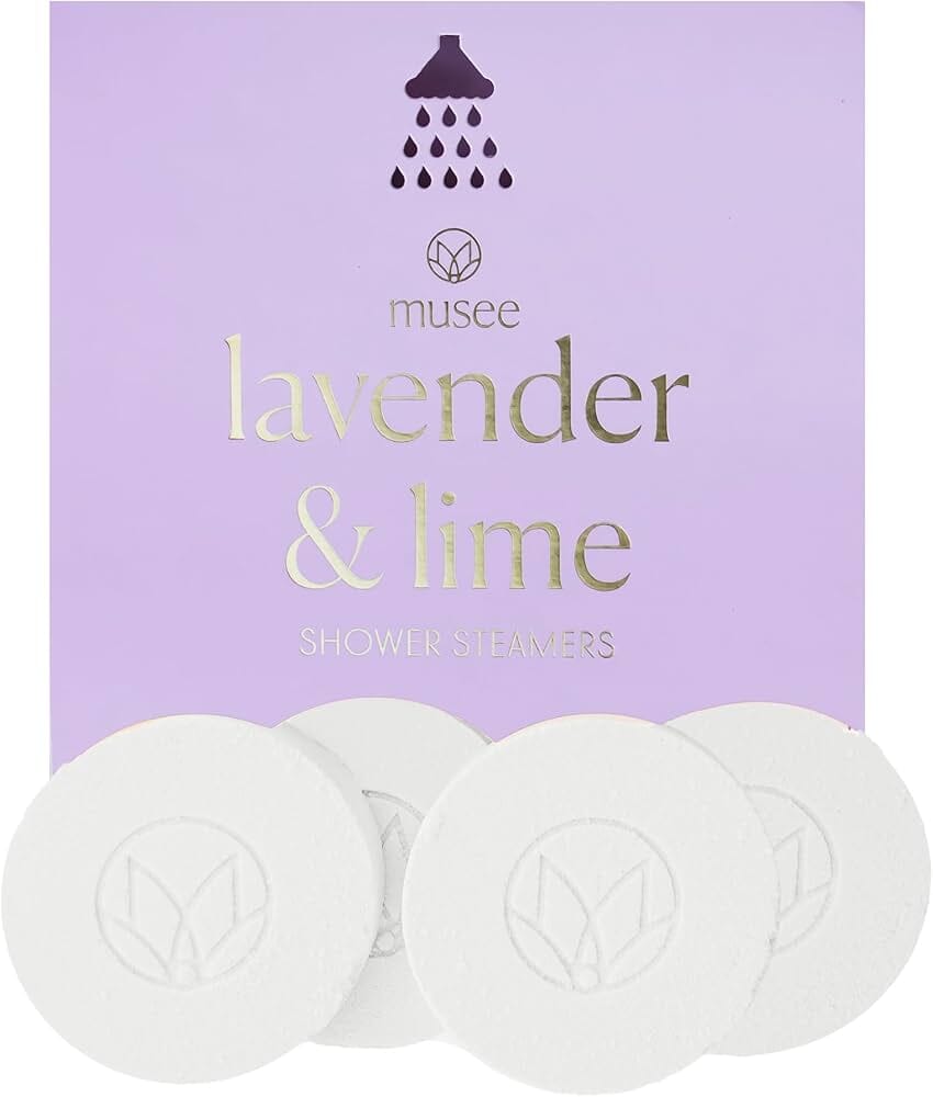 Lavender & Lime Shower Steamers Bath Bomb Musee 