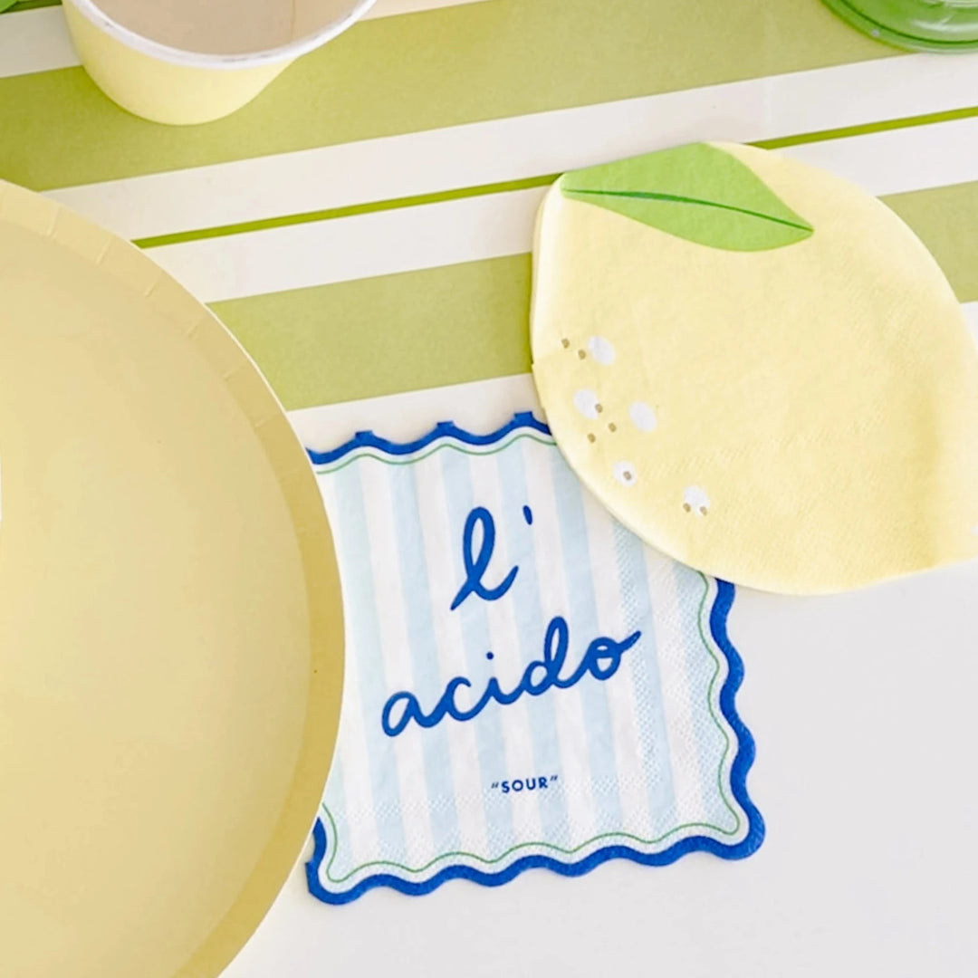 Le Dinner Cocktail Napkins Cocktail Napkins Jollity and Co 