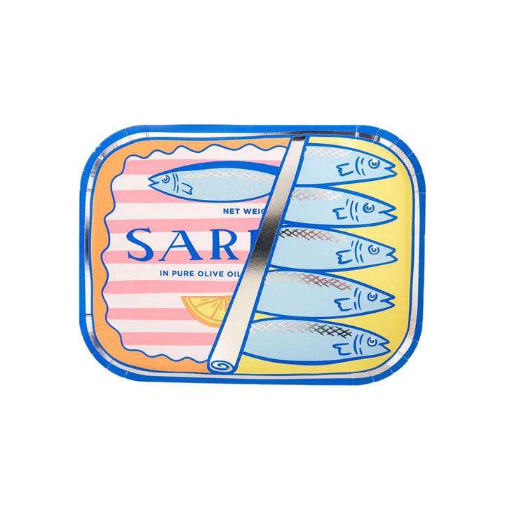 Le Dinner Sardine Can Dinner Plates Paper Plates Jollity and Co 