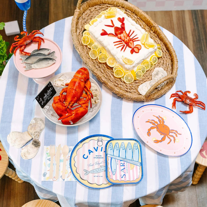 Le Dinner Sardine Can Dinner Plates Paper Plates Jollity and Co 