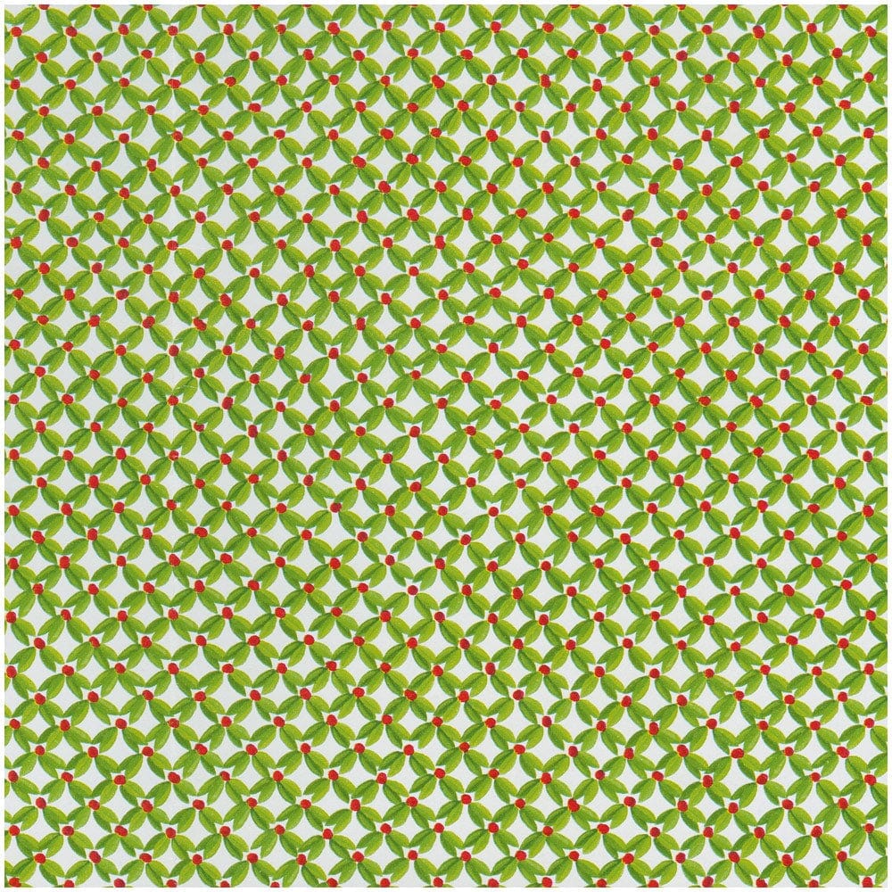 Leaf And Berry Ditz Gift Wrap Wrapping Paper Caspari 