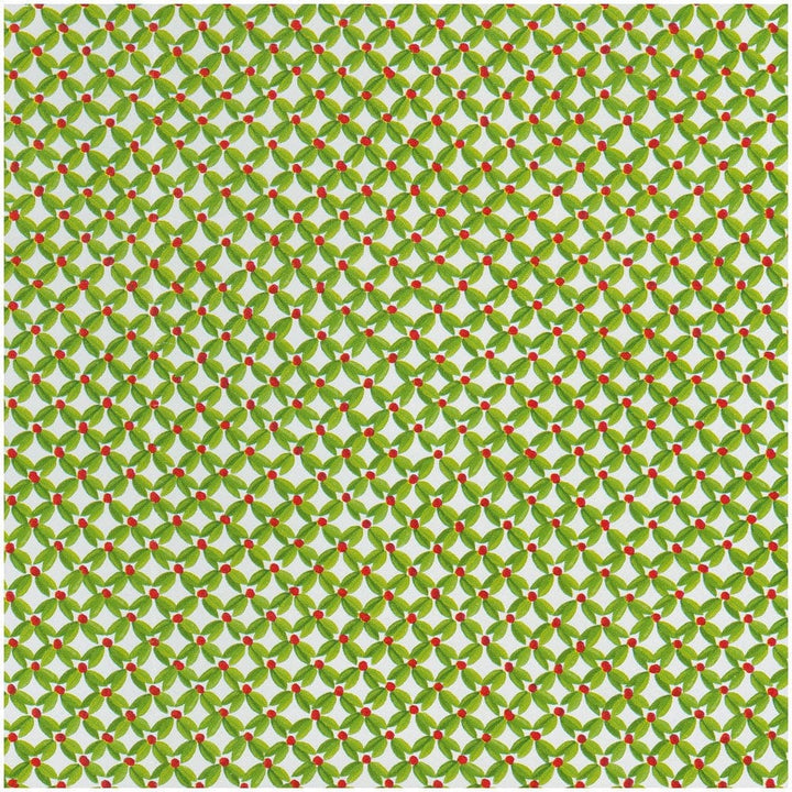Leaf And Berry Ditz Gift Wrap Wrapping Paper Caspari 