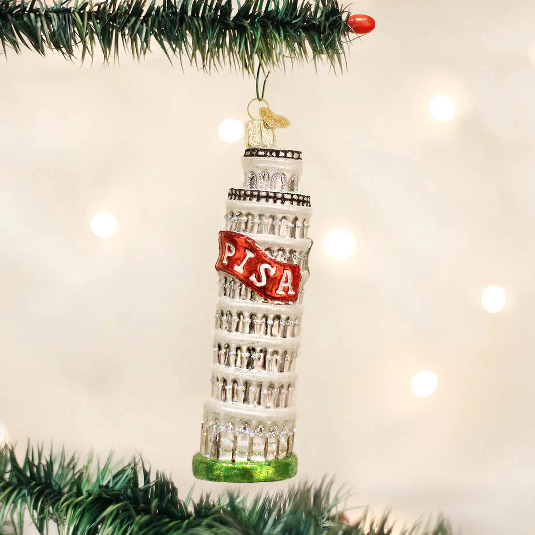 Leaning Tower Of Pisa Ornament Christmas Ornament Old World Christmas 