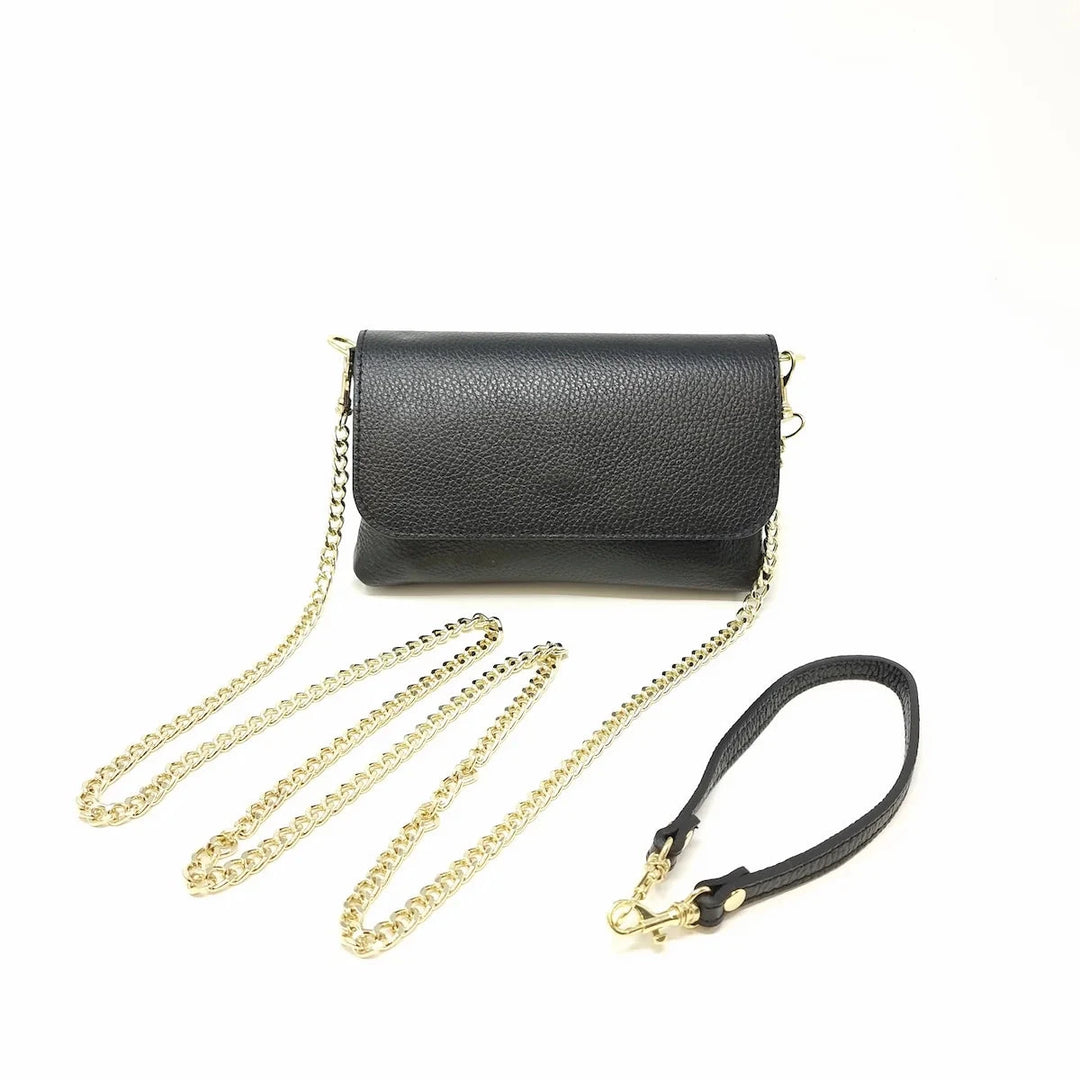 Leather Crossbody Clutch Purse Germán Fuentes 
