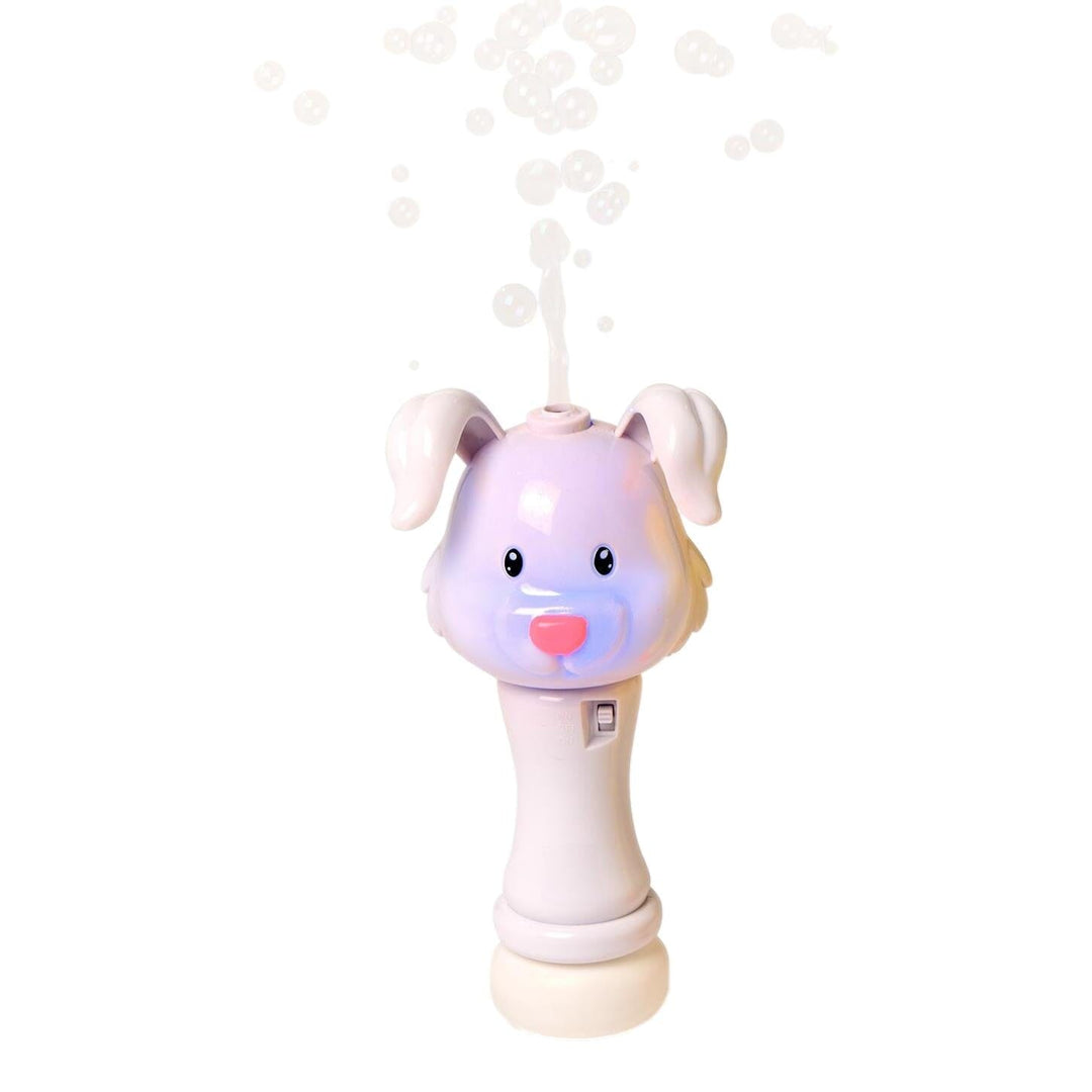 LED Illuminating Bubble Wand Blowers Activity Toy MudPie 