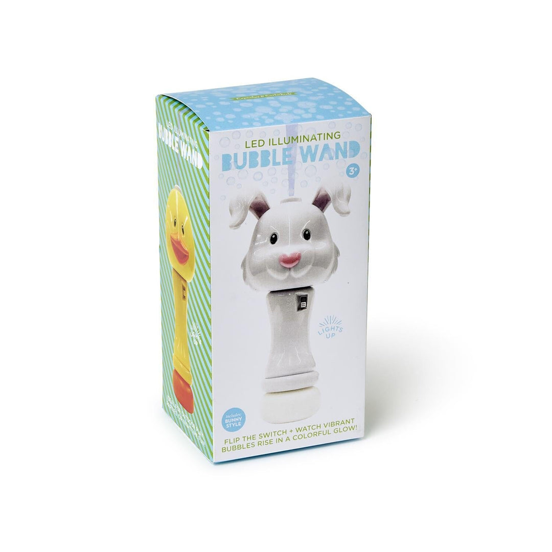 LED Illuminating Bubble Wand Blowers Activity Toy MudPie 