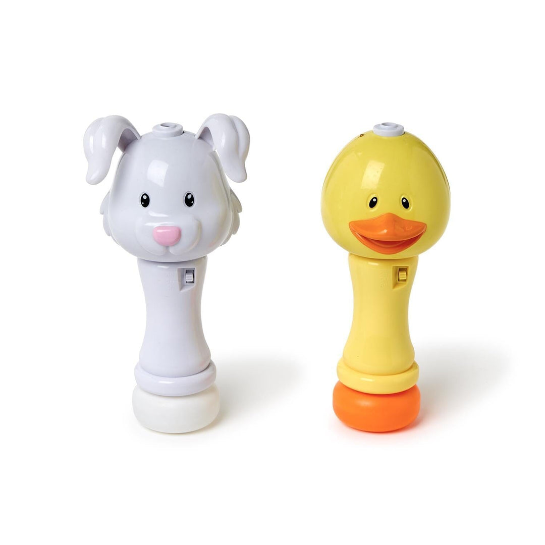 LED Illuminating Bubble Wand Blowers Activity Toy MudPie 