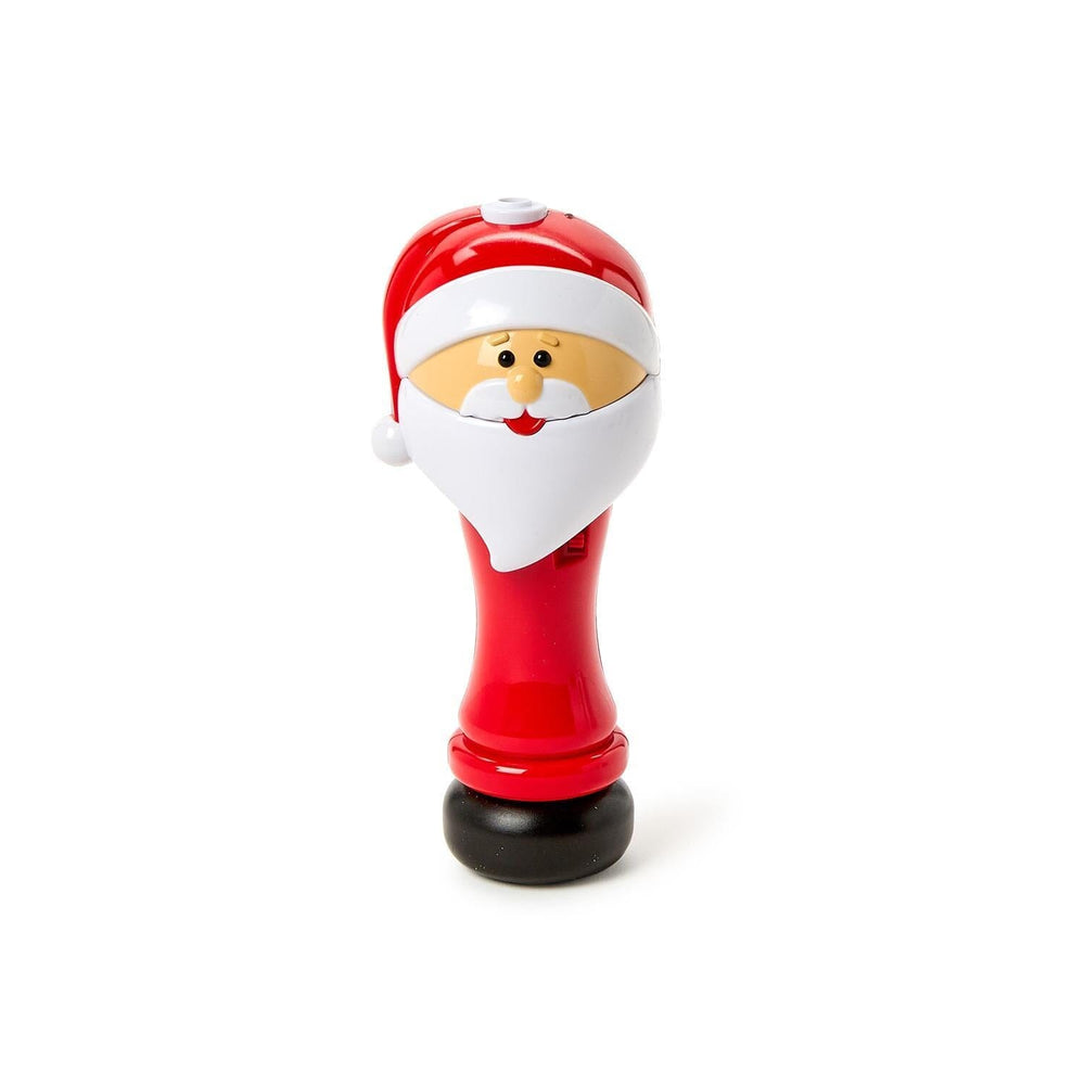 LED Illuminating Santa Bubble Wand Blower Activity Toy Two's Company 