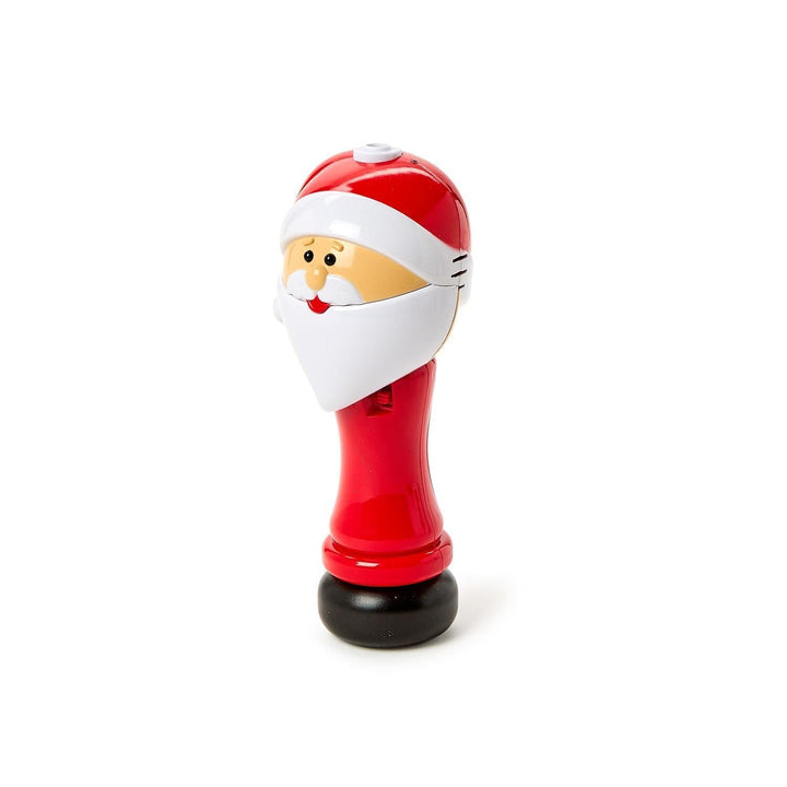 LED Illuminating Santa Bubble Wand Blower Activity Toy Two's Company 