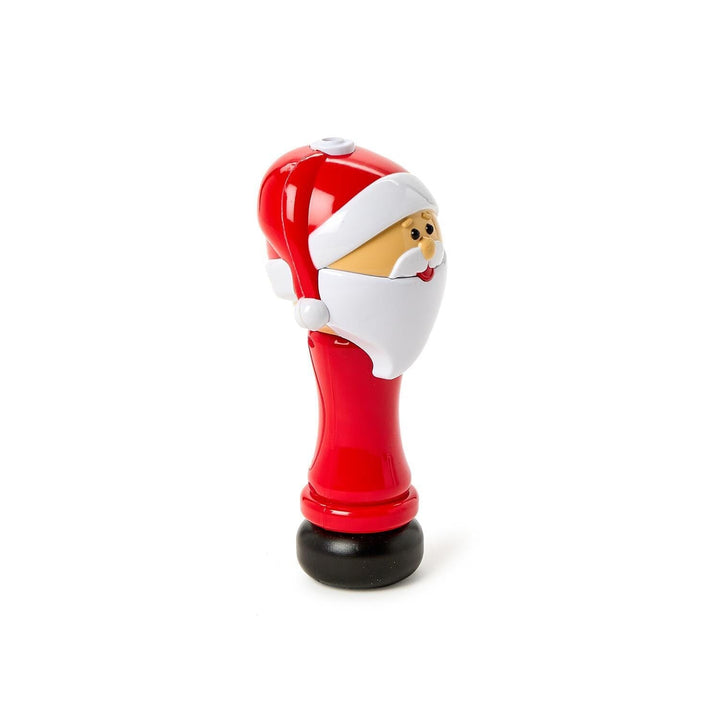LED Illuminating Santa Bubble Wand Blower Activity Toy Two's Company 