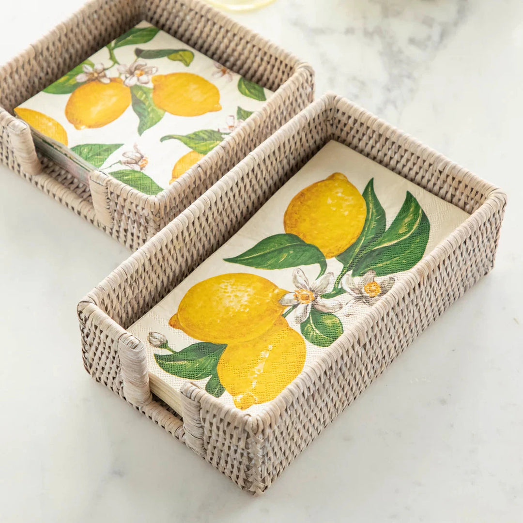 Lemon Cocktail Napkins Cocktail Napkins Hester and Cook 